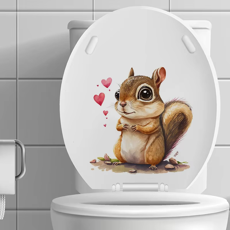 Cute Squirrel Wall Stickers Be - Pvc Panel Background review and price