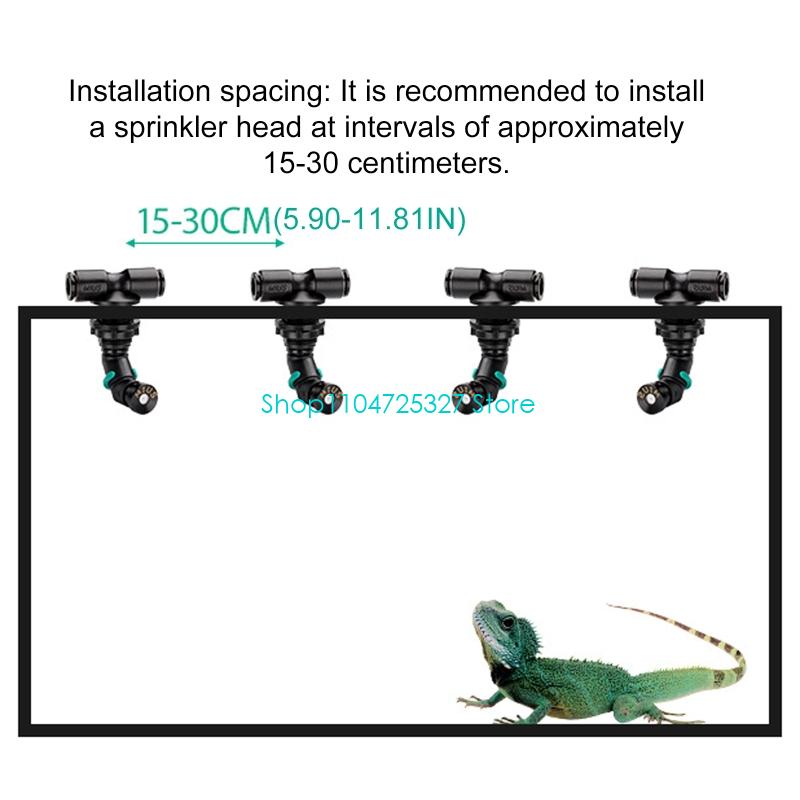 D8KF Rainforests Tanks Fog Spr - Misting Nozzle Reptile review and price