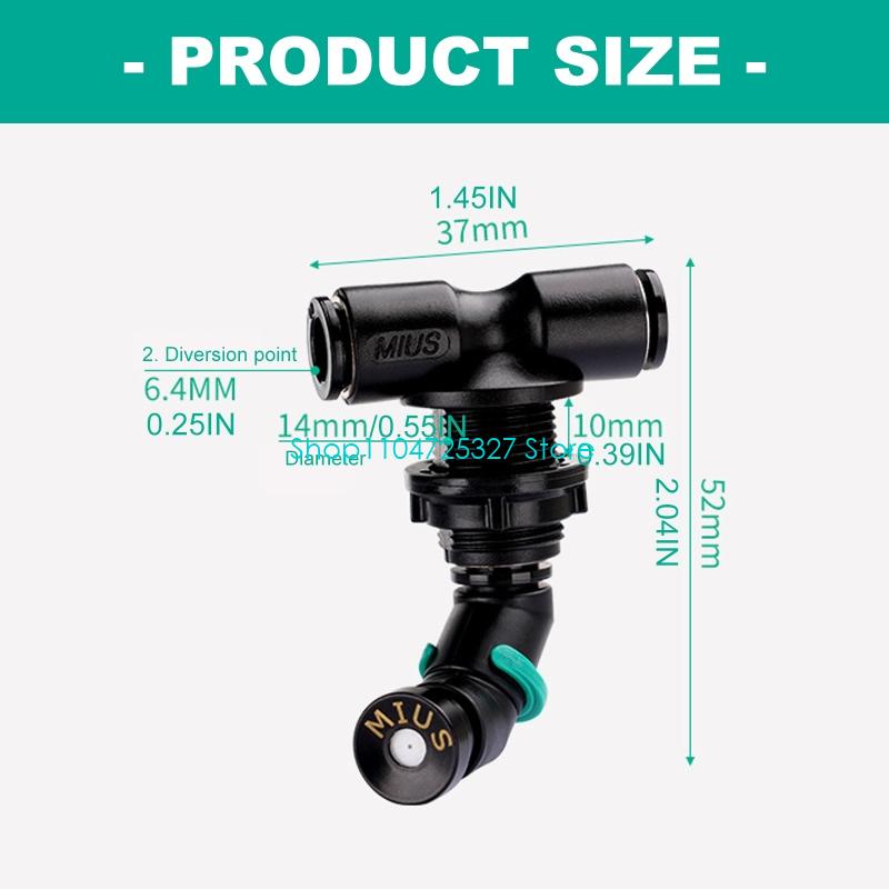 D8KF Rainforests Tanks Fog Spr - Misting Nozzle Reptile review and price